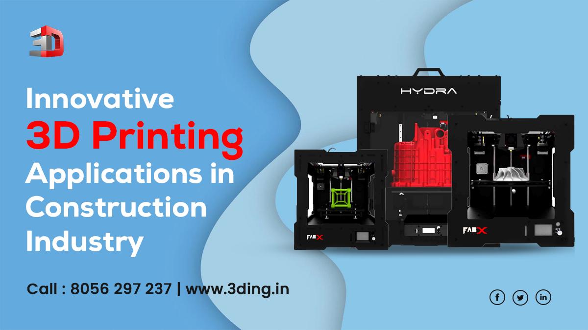 Innovative 3D Printing Applications in the Construction Industry