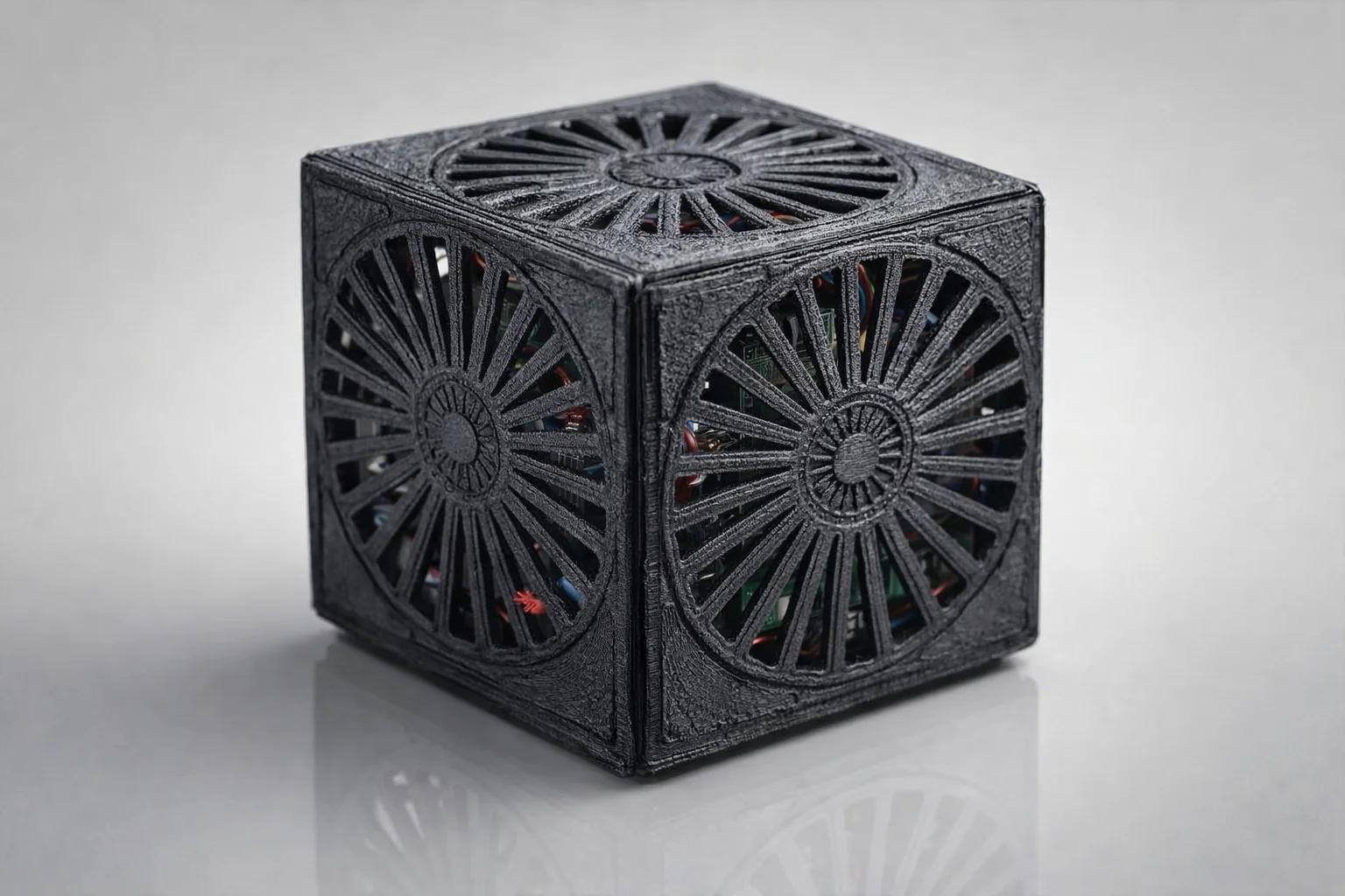 Jaihind-1S CubeSat - 3D Printed Satellite Chassis by 3Ding for NASA Competition