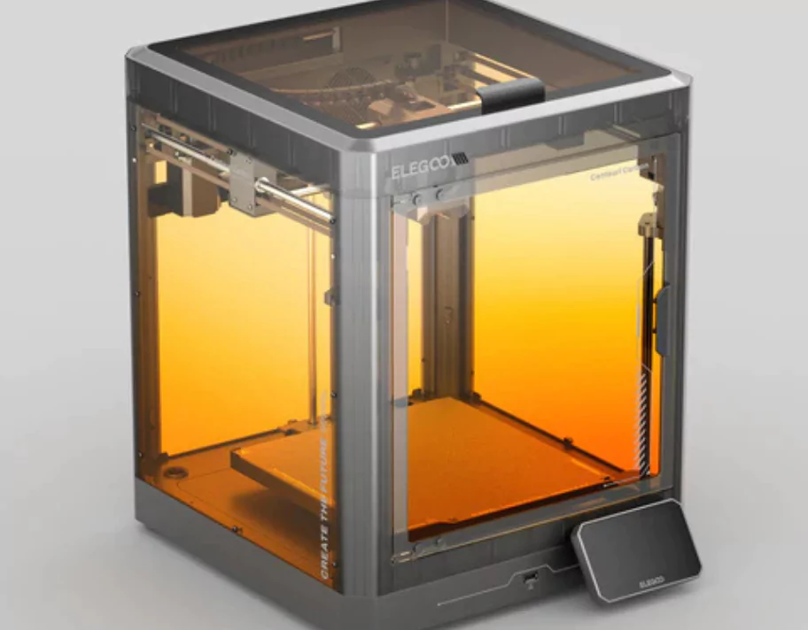 Elegoo Centauri Carbon fully enclosed print chamber temperature control