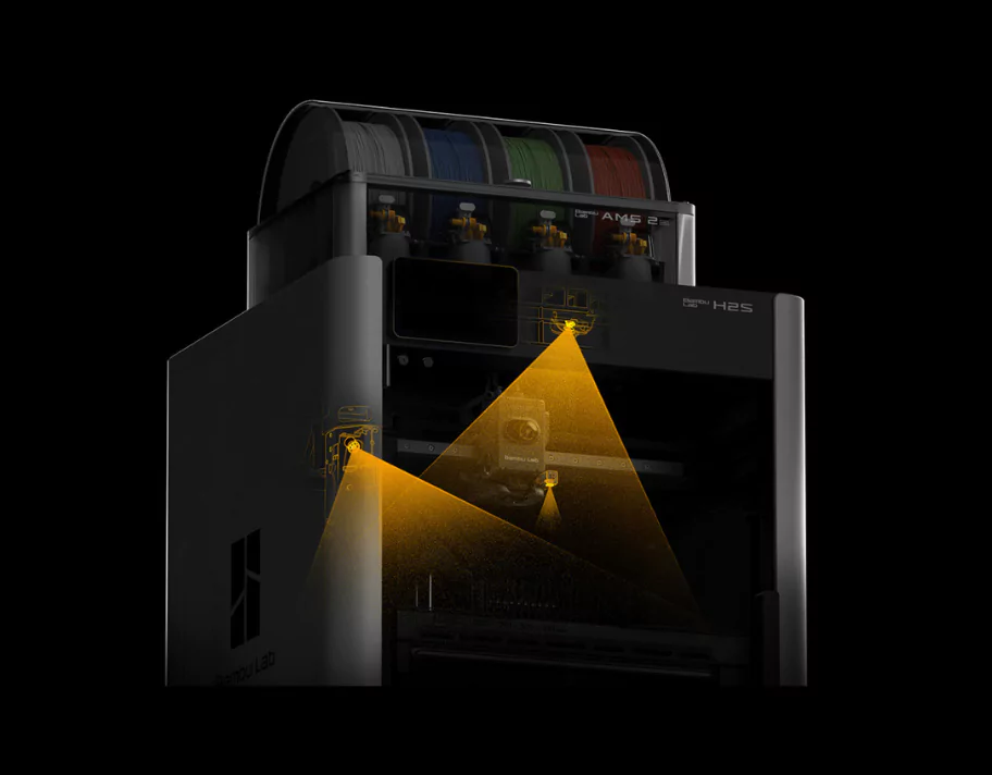 Bambu Lab H2S AI Vision Monitoring system