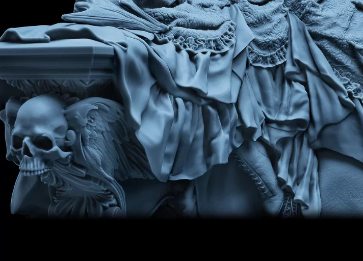 Elegoo Mars 3 Pro sample print showcasing 4K resolution detail 2