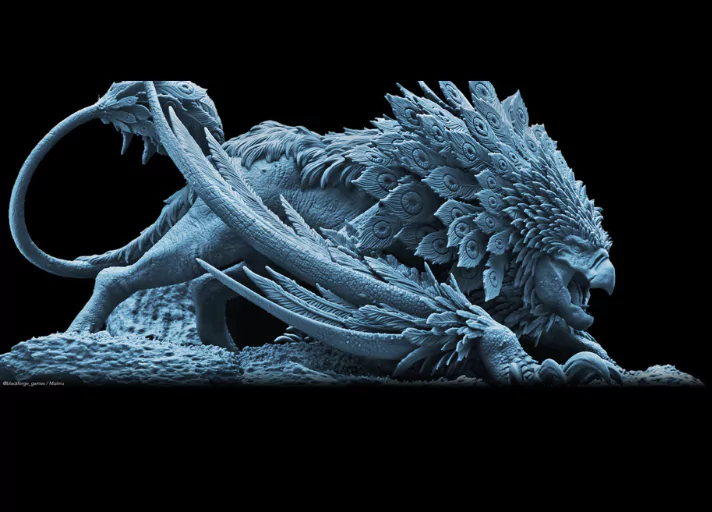 Elegoo Mars 3 Pro sample print showcasing 4K resolution detail 3