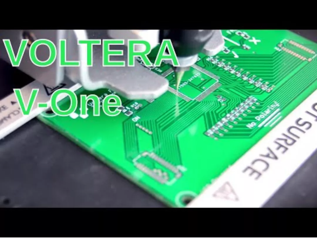 Voltera V1 Solder Paste Dispensing